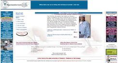 Desktop Screenshot of nigeriandoctors.com